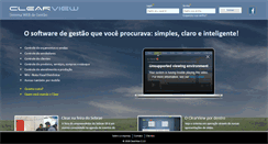 Desktop Screenshot of clearview.com.br